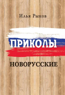 Илья Рыков Приколы новорусские обложка книги