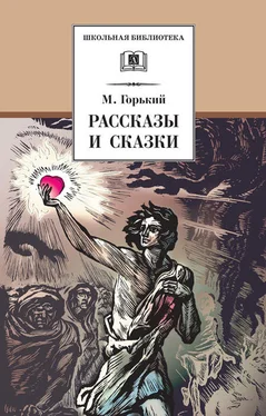 Максим Горький Рассказы и сказки обложка книги