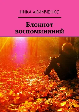 Ника Акимченко Блокнот воспоминаний обложка книги