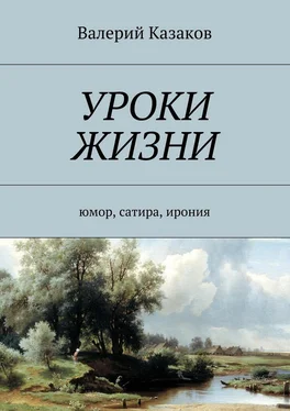 Валерий Казаков Уроки жизни. Юмор, сатира, ирония обложка книги