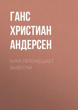 Ганс Андерсен Буря перемещает вывески обложка книги