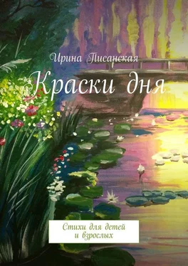 Ирина Писанская Краски дня. Стихи для детей и взрослых обложка книги