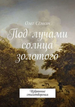 Олег Сёмкин Под лучами солнца золотого. Избранные стихотворения обложка книги