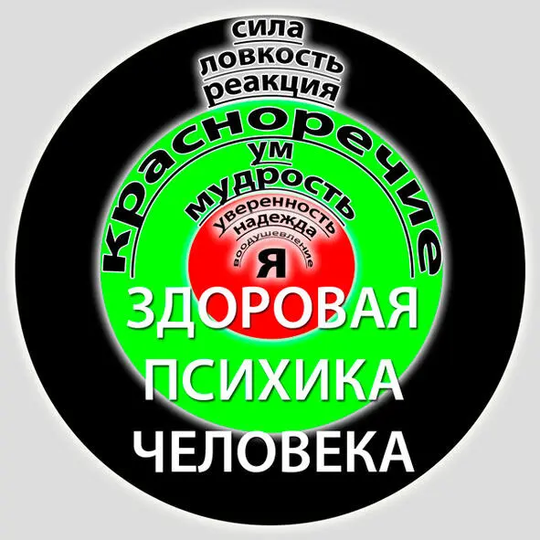 Схема 1 Модель Здоровая Психика Человека Это модель Личного Пространства - фото 3