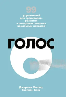 Гиллиан Кейс Голос. 99 упражнений для тренировки, развития и совершенствования вокальных навыков обложка книги