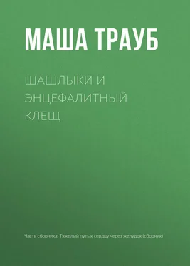 Маша Трауб Шашлыки и энцефалитный клещ обложка книги