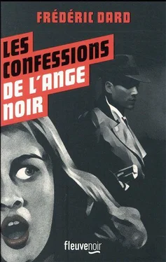 Frédéric Dard Les Confessions de l'Ange Noir обложка книги