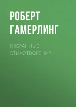 Роберт Гамерлинг Избранные стихотворения обложка книги