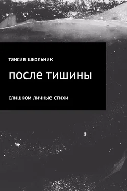 Таисия Школьник После тишины обложка книги