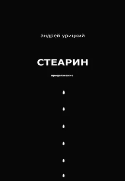 Андрей Урицкий Стеарин. Продолжение. Разные тексты обложка книги