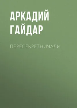 Аркадий Гайдар Пересекретничали обложка книги