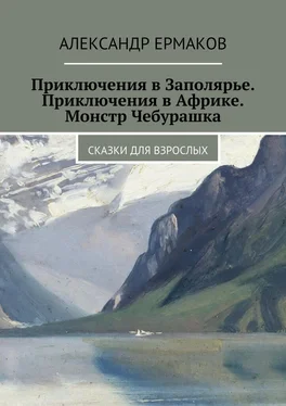 Александр Ермаков Приключения в Заполярье. Приключения в Африке. Монстр Чебурашка. Сказки для взрослых обложка книги