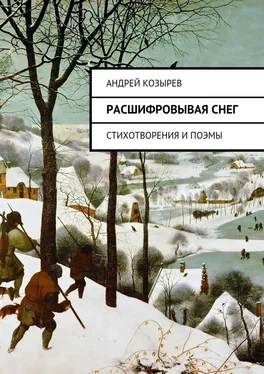 Андрей Козырев Расшифровывая снег. Стихотворения и поэмы обложка книги