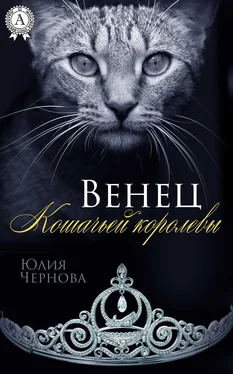 Юлия Чернова Венец Кошачьей королевы обложка книги