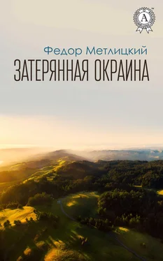 Федор Метлицкий Затерянная окраина обложка книги