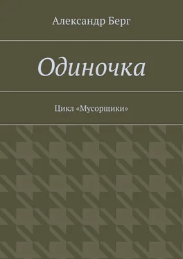 Александр Берг Одиночка. Цикл «Мусорщики» обложка книги