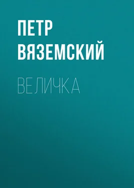 Петр Вяземский Величка обложка книги