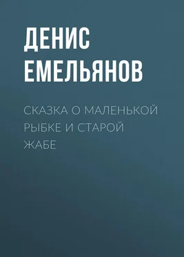 Денис Емельянов Сказка о маленькой рыбке и старой жабе обложка книги