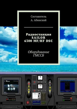 Андрей Абинский Радиостанция SAILOR6300 MF/HF DSC. Оборудование ГМССБ обложка книги