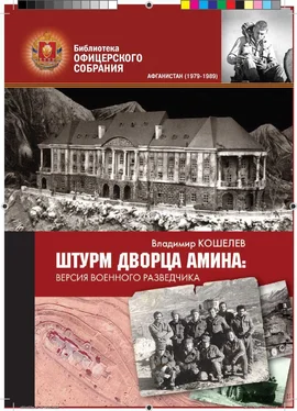 Владимир Кошелев Штурм дворца Амина: версия военного разведчика обложка книги