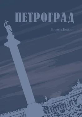 Никита Божин Петроград обложка книги