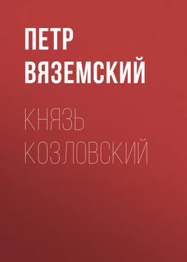 Петр Вяземский Князь Козловский обложка книги