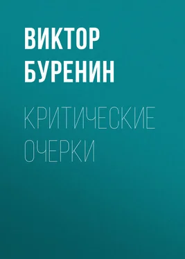 Виктор Буренин Критические очерки обложка книги