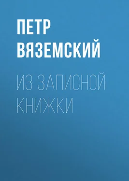 Петр Вяземский Из записной книжки обложка книги