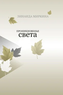 Зинаида Миркина Проникновенье света обложка книги