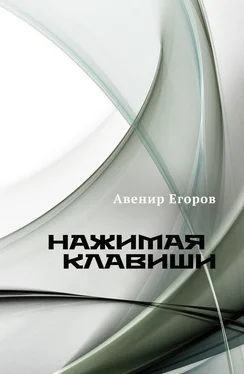 Авенир Егоров Нажимая клавиши (сборник) обложка книги