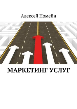 Алексей Номейн Маркетинг услуг обложка книги