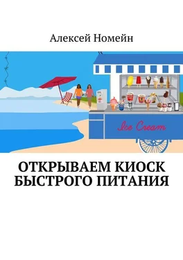 Алексей Номейн Открываем киоск быстрого питания обложка книги