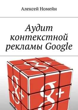 Алексей Номейн Аудит контекстной рекламы Google обложка книги