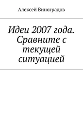 Алексей Виноградов - Идеи 2007 года. Сравните с текущей ситуацией