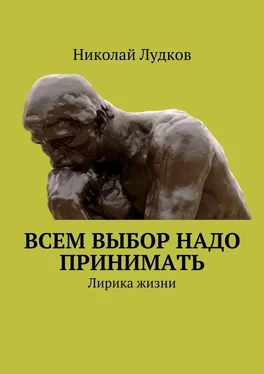 Николай Лудков Всем выбор надо принимать. Лирика жизни обложка книги