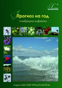 Гелена Пшеничная Прогноз на год. В вибрациях алфавита обложка книги