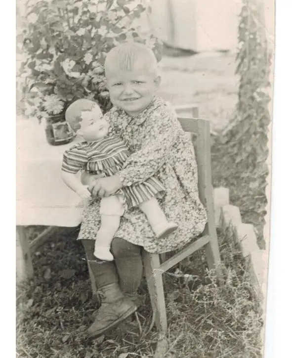 1952 г Алхимченкова Надя в садике на Заводской - фото 47