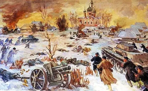 Разгром отрядом морской пехоты немецких захватчиков в селе Белый Раст под - фото 56