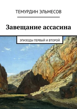 Темурдин Эльмесов Завещание ассасина. Эпизоды первый и второй обложка книги