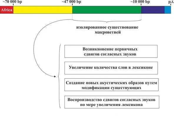 Рис 44 Основные изменения при трансформации лингвистических множеств в период - фото 44