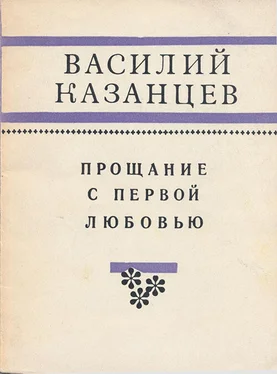 Василий Казанцев Прощание с первой любовью обложка книги