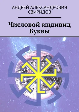 Андрей Свиридов Числовой индивид Буквы обложка книги