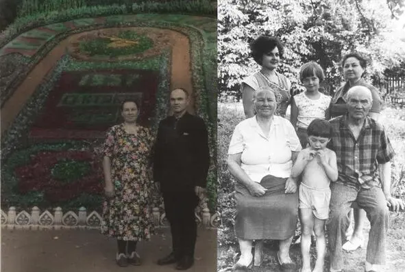 Отец и мать на курорте в Кисловодске Фото из семейного архива 1957г слева - фото 5