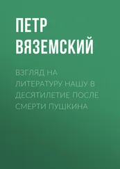 Петр Вяземский - Взгляд на литературу нашу в десятилетие после смерти Пушкина