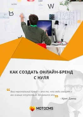 Редакторский MotoCMS Как создать онлайн-бренд с нуля обложка книги