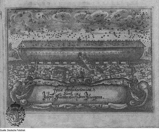 Гравюра ковчега Joseph Furttenbach 1662 г Однако не все истории построения - фото 58