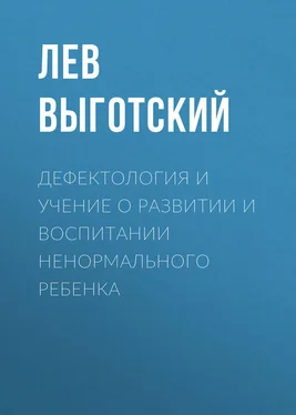 Лев Выготский (Выгодский) Дефектология и учение о развитии и воспитании ненормального ребенка обложка книги