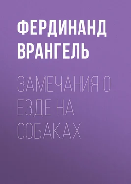 Фердинанд Врангель Замечания о езде на собаках обложка книги