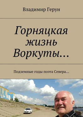 Владимир Герун Горняцкая жизнь Воркуты… Подземные годы поэта Севера… обложка книги