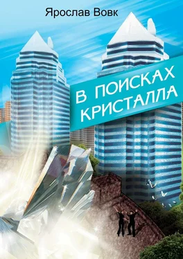 Ярослав Вовк В поисках кристалла обложка книги